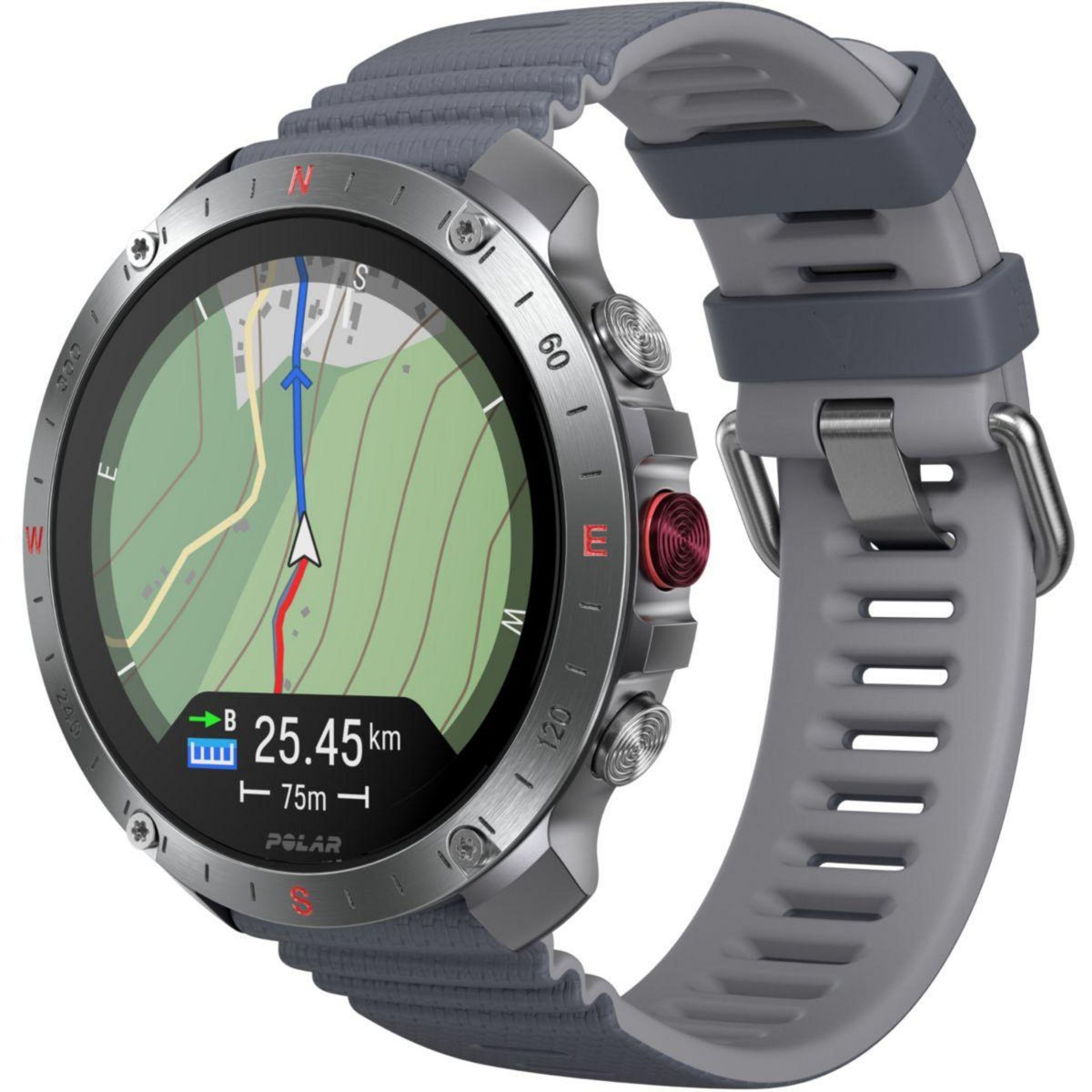 POLAR Montre sport GRIT X2 PRO Stone Grey S-L