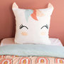 Voir la diapositive 3 : COTE DECO Parure de lit enfant Licorne - 100% polyester 72g/m² - 140 x 200 cm