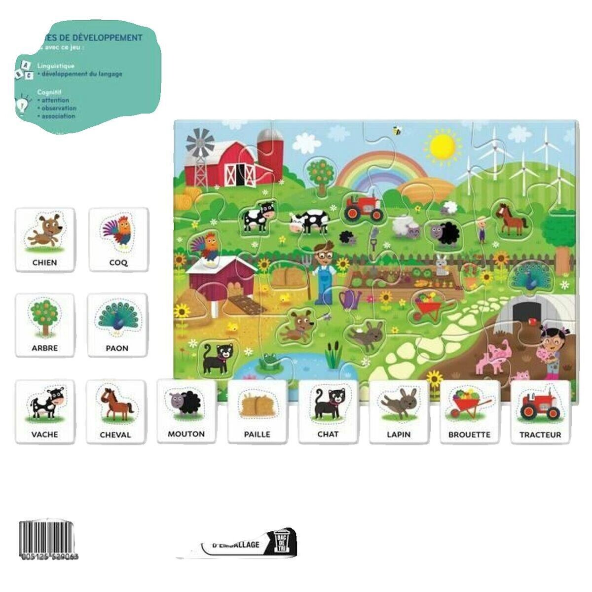 CLEMENTONI Jouet interactif Clementoni coloré en bois