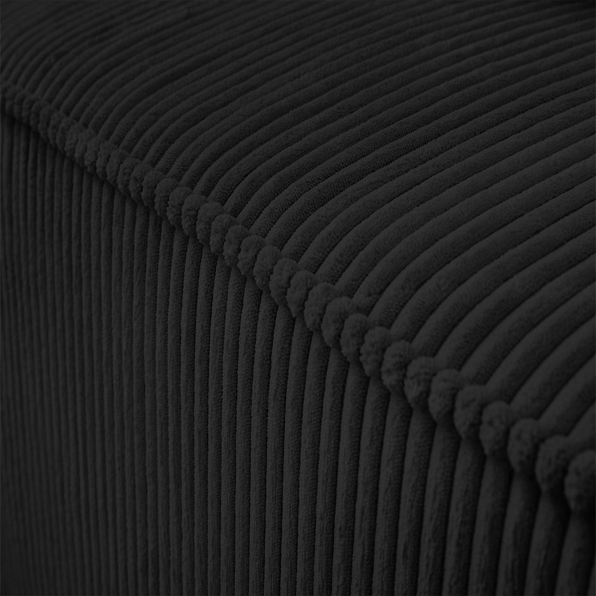 LISA DESIGN Colombine - canapé modulable d'angle gauche - 6 places - en velours côtelé