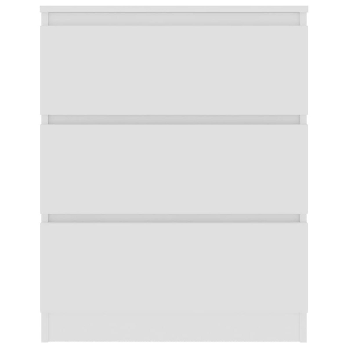 VIDAXL Buffet Blanc 60x35x76 cm Bois d'ingenierie