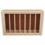 Voir la diapositive 3 : VIDAXL Mangeoire a foin pour lapins 37x18,5x23 cm bois massif sapin