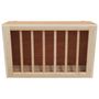 Voir la diapositive 3 : VIDAXL Mangeoire a foin pour lapins 37x18,5x23 cm bois massif sapin