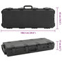Voir la diapositive 6 : VIDAXL Valise de vol portable Noir 100,5x42x17 cm PP