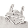 Voir la diapositive 2 : ACTUEL Plaid enfant à capuche lapin 