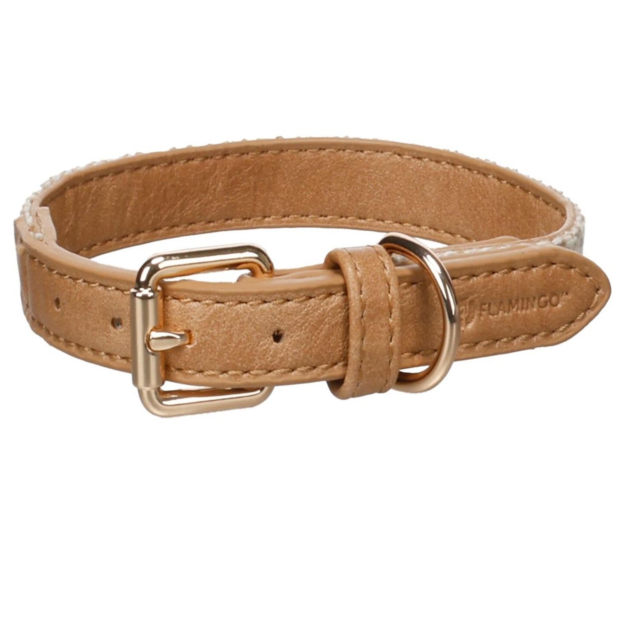 Voir la diapositive 3 : Eden Chien collier lara beige