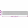 Voir la diapositive 6 : VIDAXL Tapis rectangulaire naturel 60x400 cm bambou
