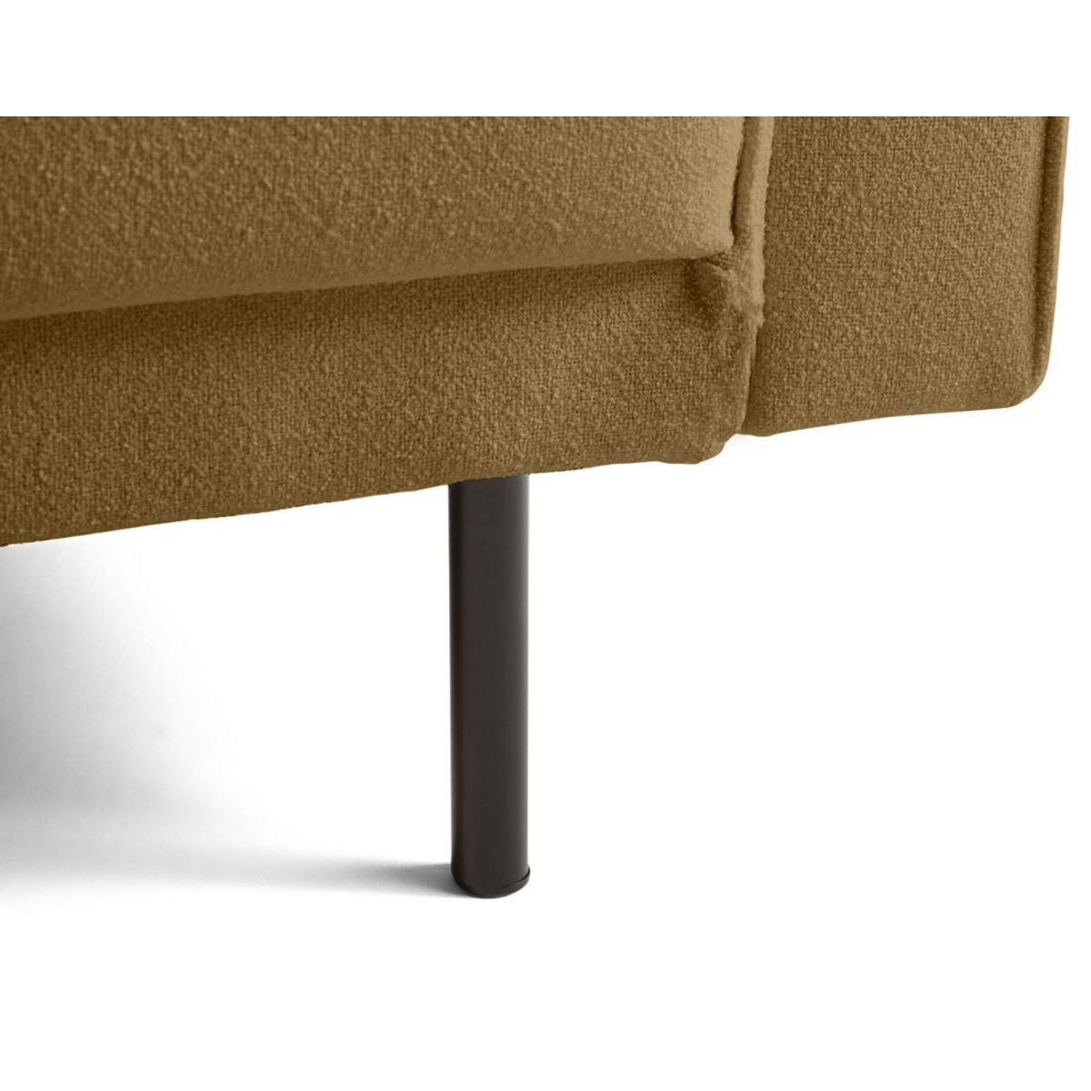 LISA DESIGN Charlie - fauteuil - pieds hauts - en tissu