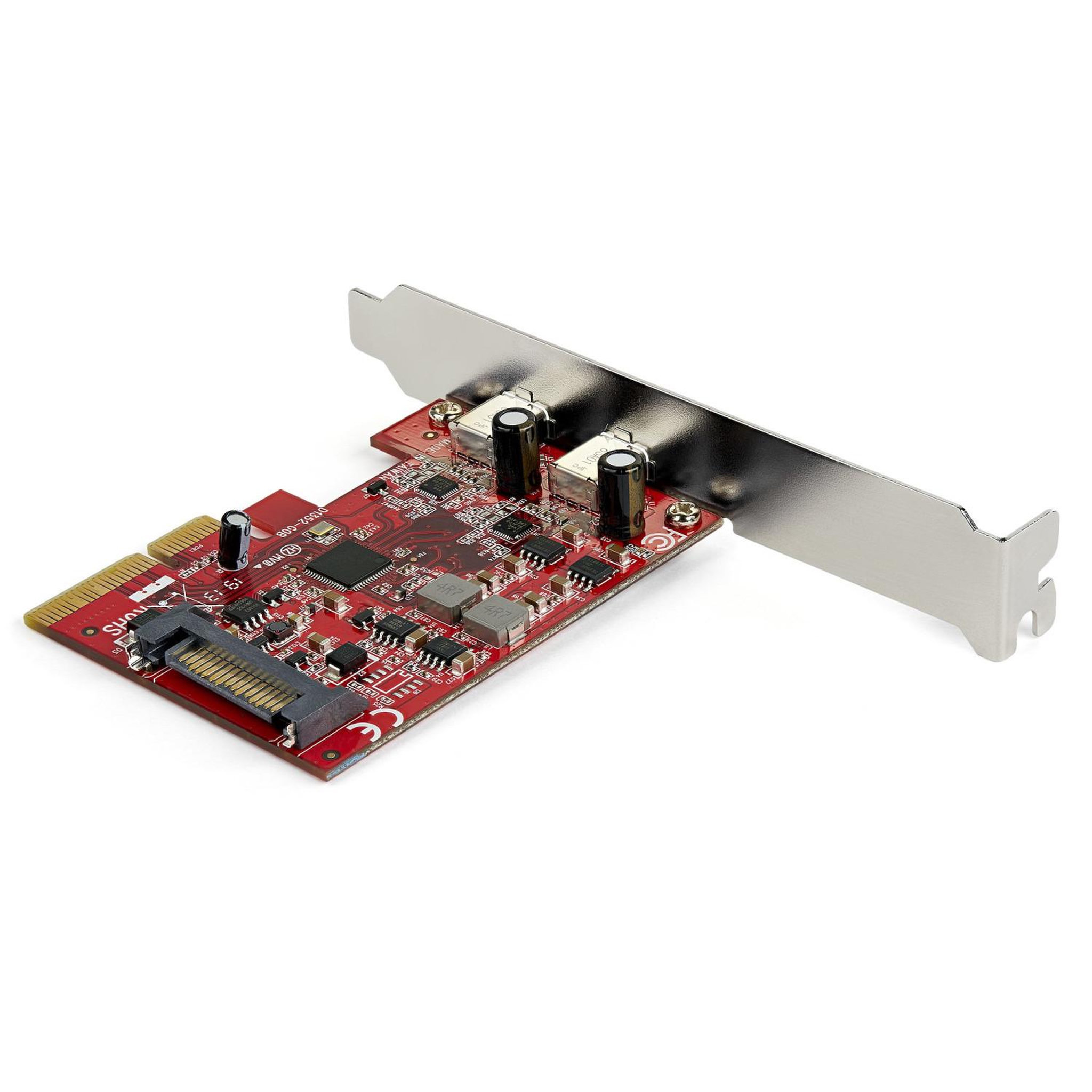 Voir la diapositive 3 : Startech Startech.com carte pci express usb 3.1 à 2 ports usb-c - usb 3.2 gen 2 jusqu'à 10 gbps