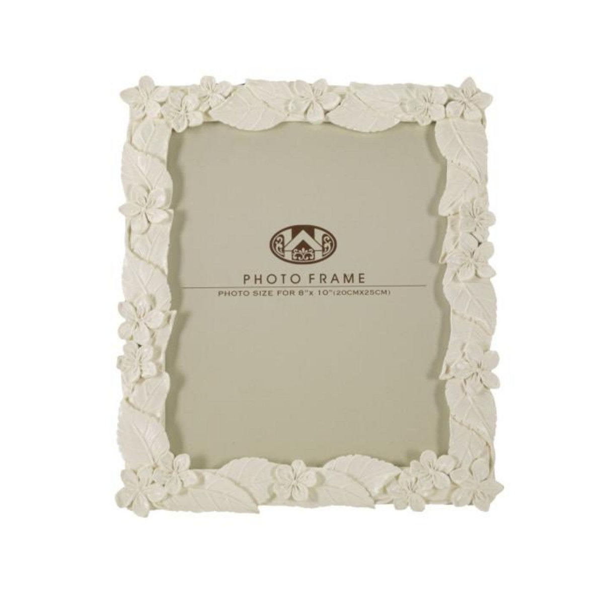 Paris Prix Cadre Photo Déco Fleurs  Leaf  20x25cm Crème