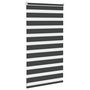 Voir la diapositive 4 : VIDAXL Store zebre noir 85x100 cm largeur du tissu 80,9 cm polyester
