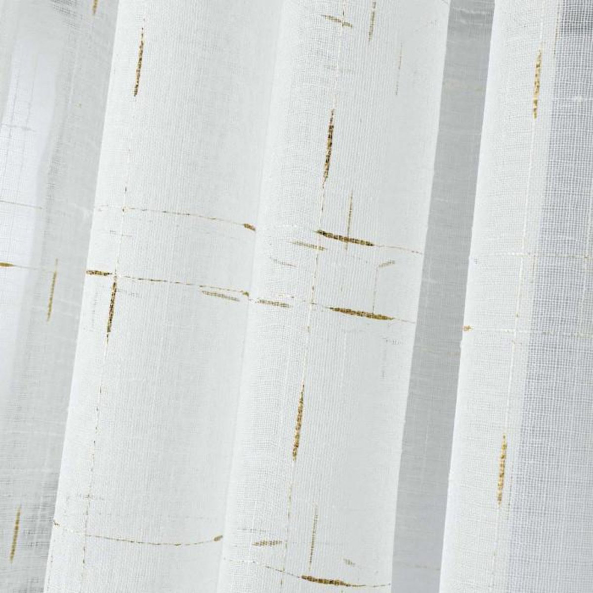 Paris Prix Rideau Voilage à Œillets  Dixiea  140x240cm Or