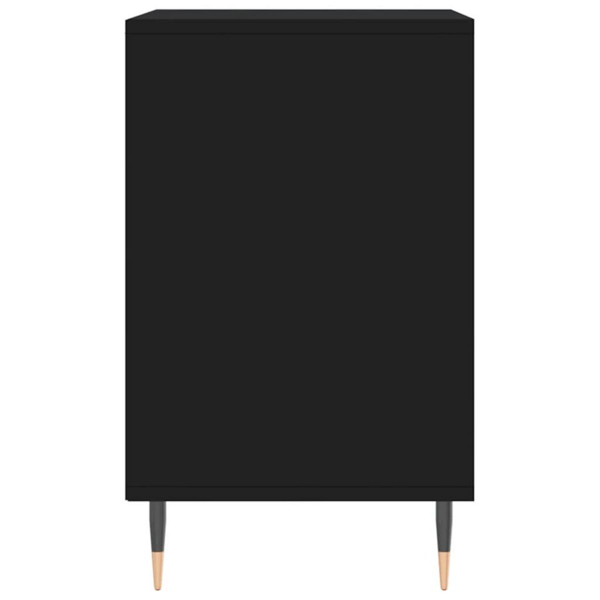 VIDAXL Armoire a chaussures Noir 102x36x60 cm Bois d'ingenierie