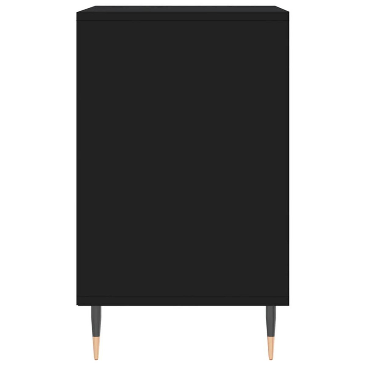 VIDAXL Armoire a chaussures Noir 102x36x60 cm Bois d'ingenierie