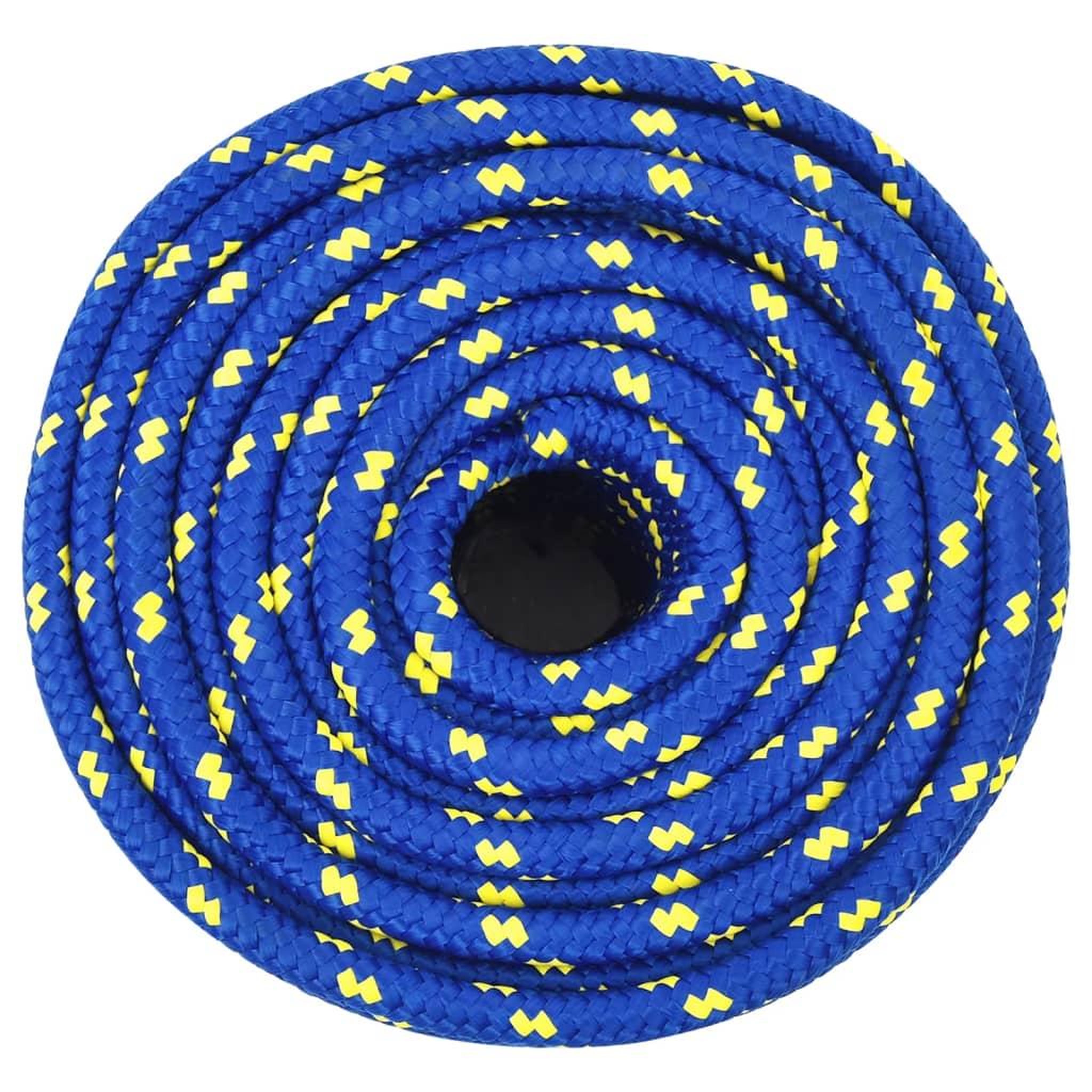 Voir la diapositive 3 : VIDAXL Corde de bateau Bleu 12 mm 100 m Polypropylene