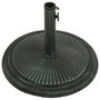 Voir la diapositive 3 : VIDAXL Socle de parasol Vert 45x45x30 cm Fonte