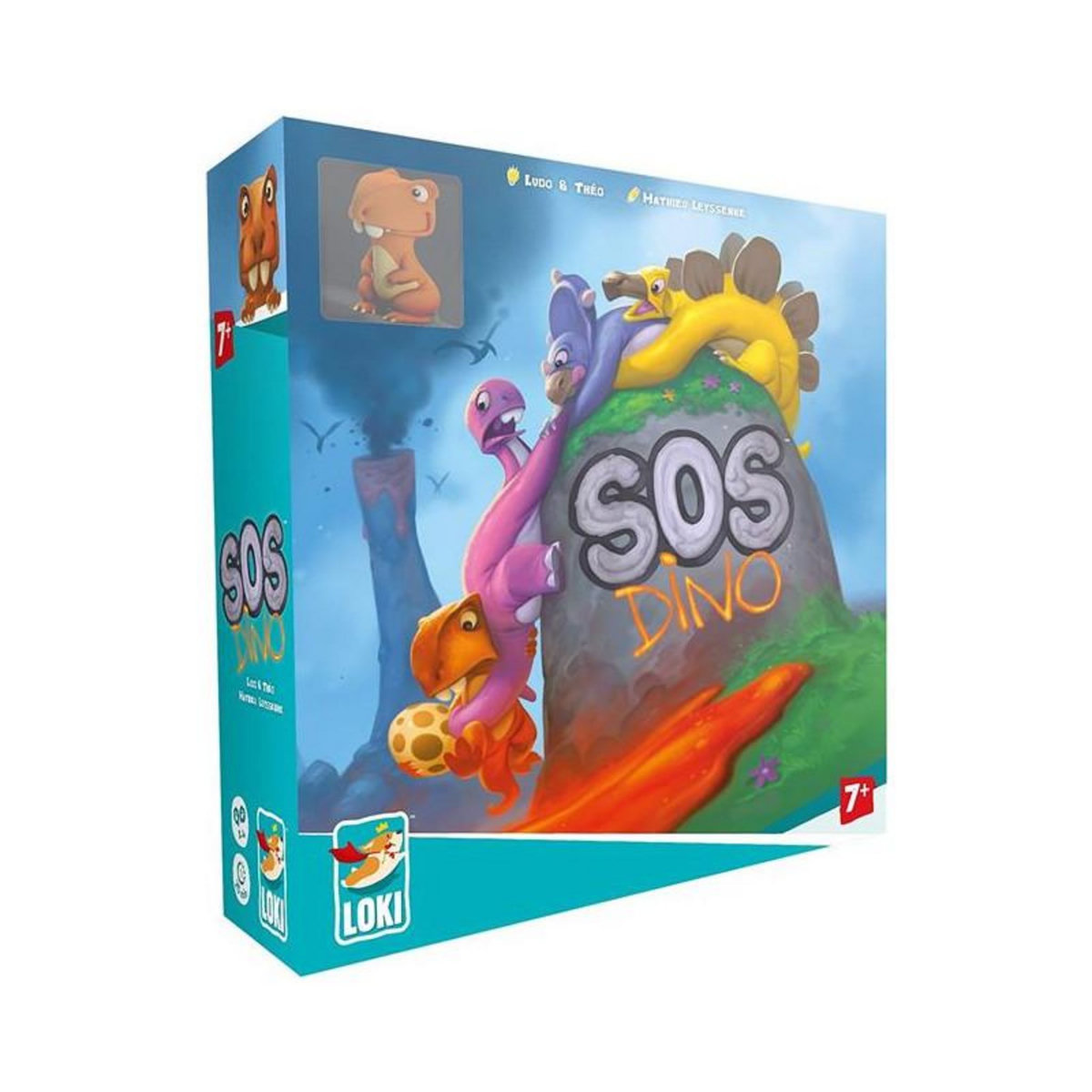Jeu coopératif Loki SOS Dino