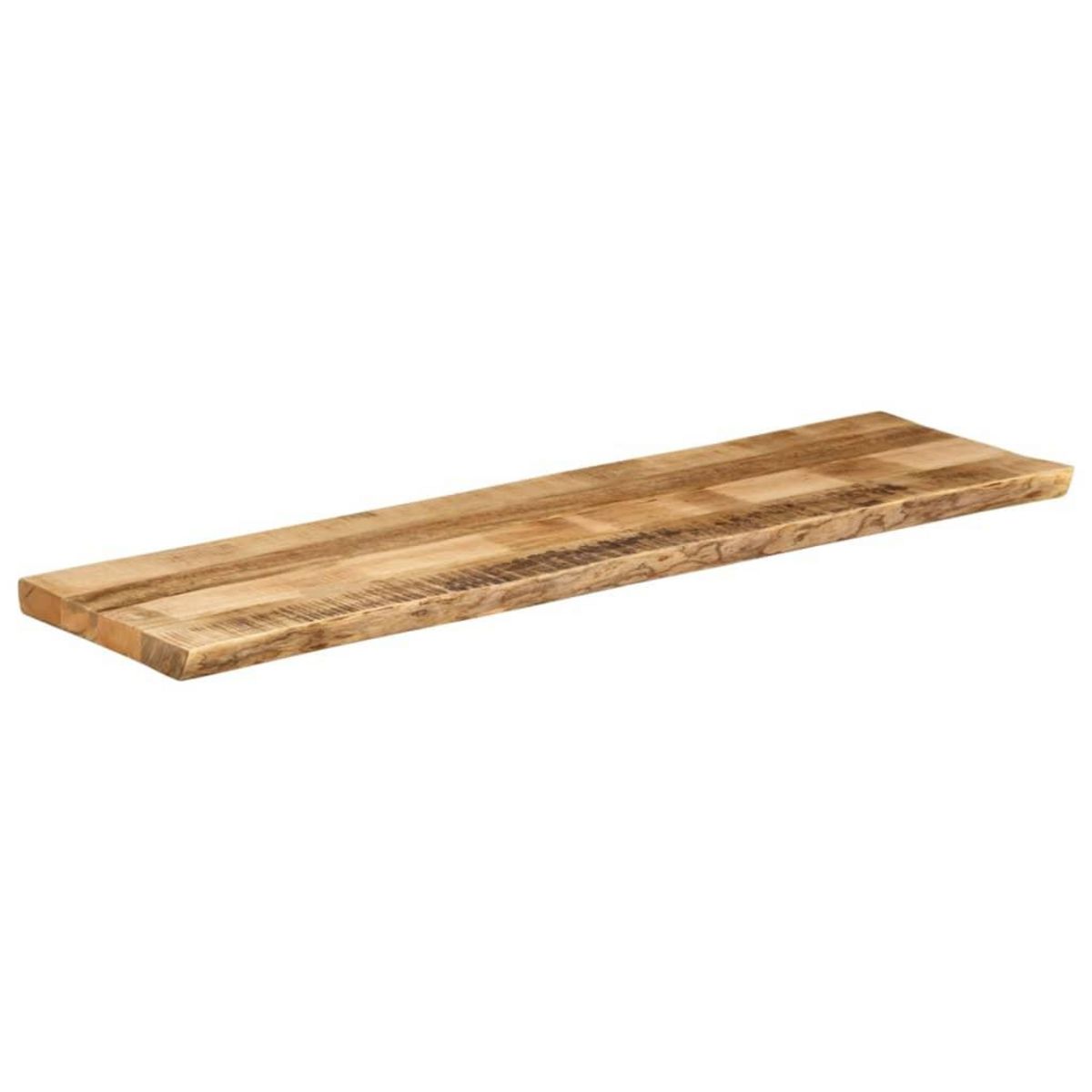 VIDAXL Dessus de table bord vivant 180x40x2,5 cm bois de manguier brut