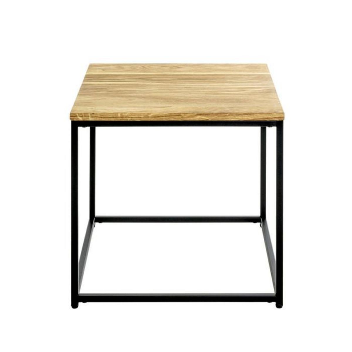 Paris Prix Table d'Appoint  Pika  45cm Chêne & Noir