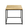 Voir la diapositive 2 : Paris Prix Table d'Appoint  Pika  45cm Chêne & Noir