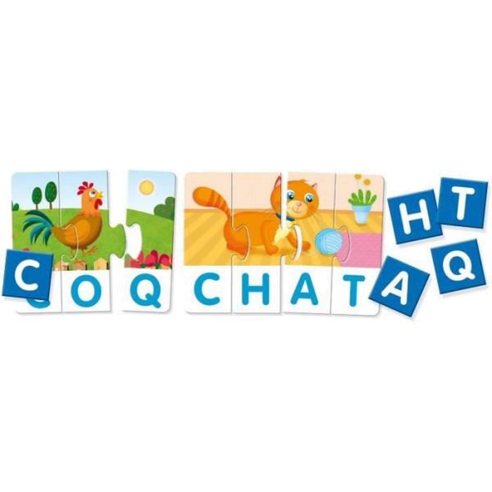 Voir la diapositive 4 : LISCIANI GIOCHI Lettres et mots - carotina - apprendre a lire et a écrire simplement - lisciani