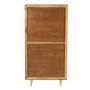 Voir la diapositive 4 : Paris Prix Armoire en Bois 2 Portes  Weaving  175cm Naturel