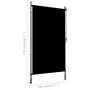 Voir la diapositive 6 : VIDAXL Store roulant d'exterieur 120 x 270 cm Anthracite