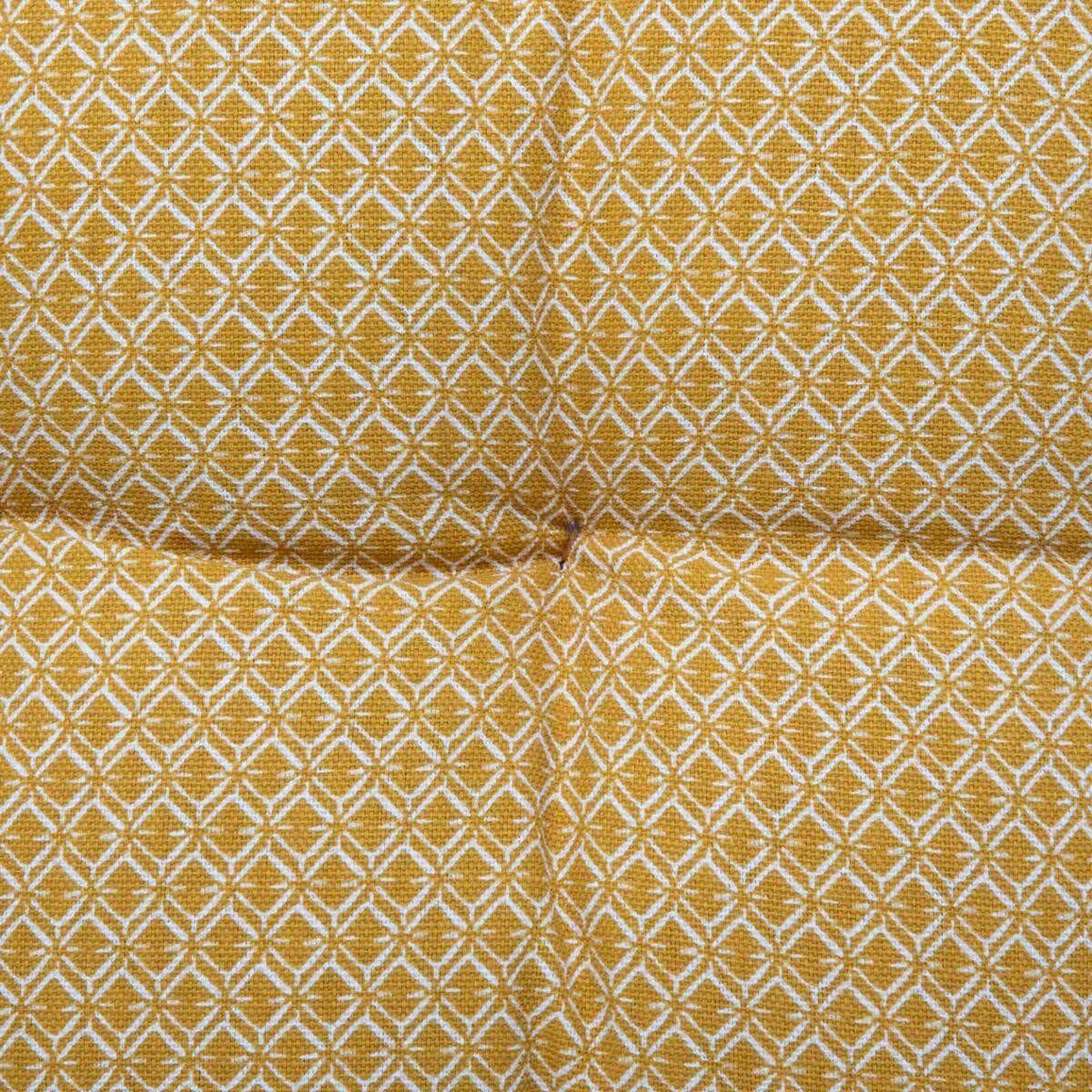 Voir la diapositive 4 : ATMOSPHERA Matelas de sol 4 pompons  otto  60x120cm ocre