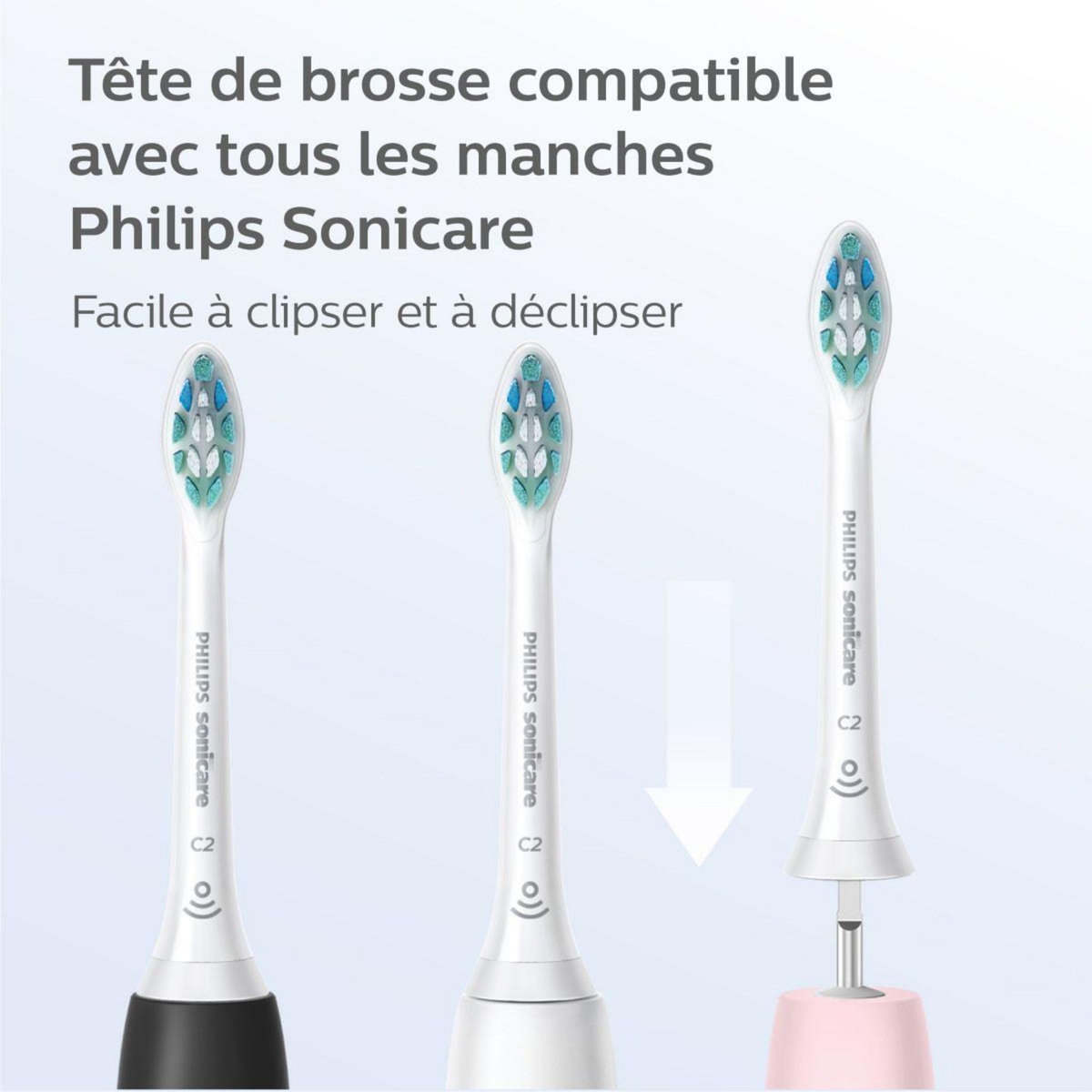 Philips Brossette dentaire Sonicare - HX9024/10