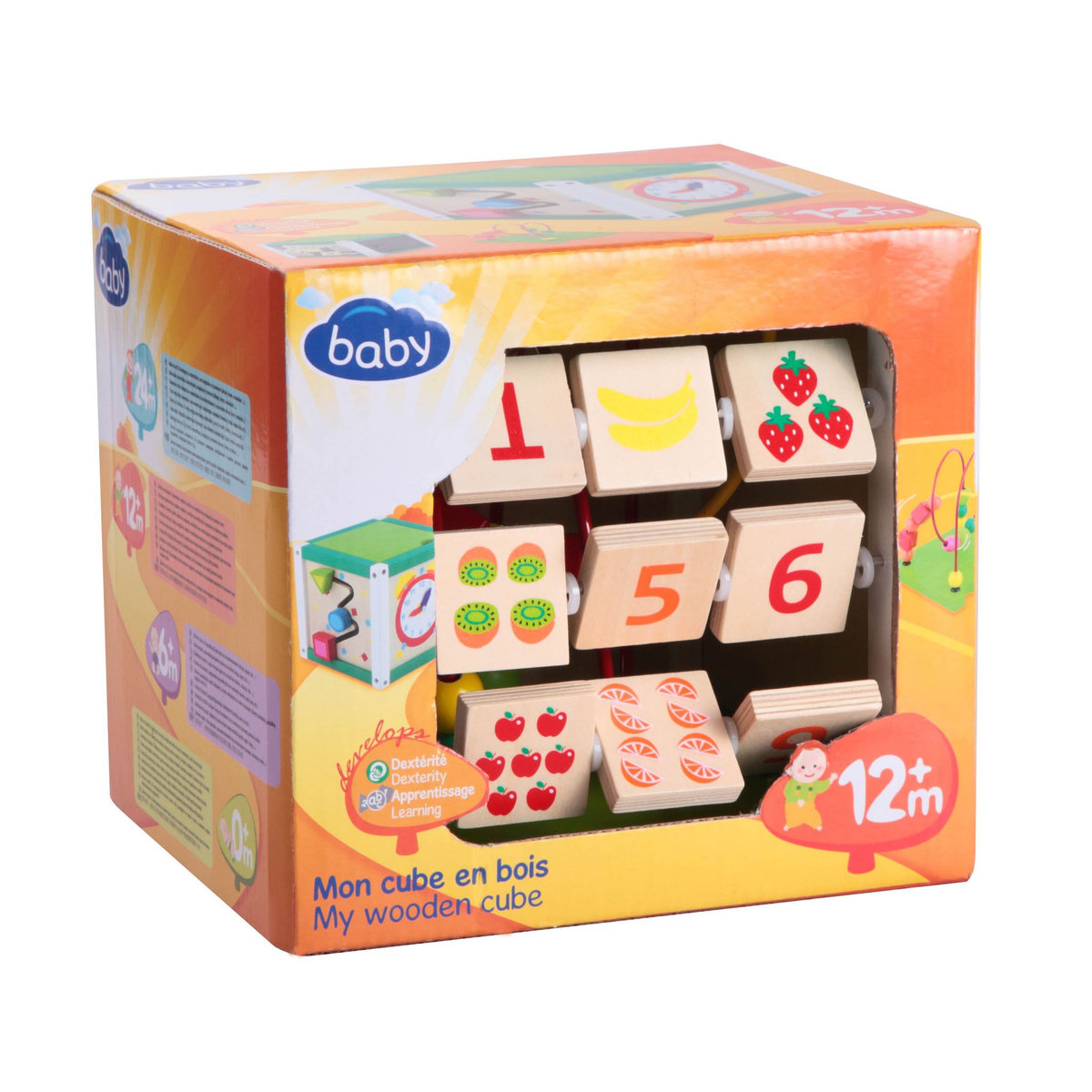 BABY Mon Cube en Bois