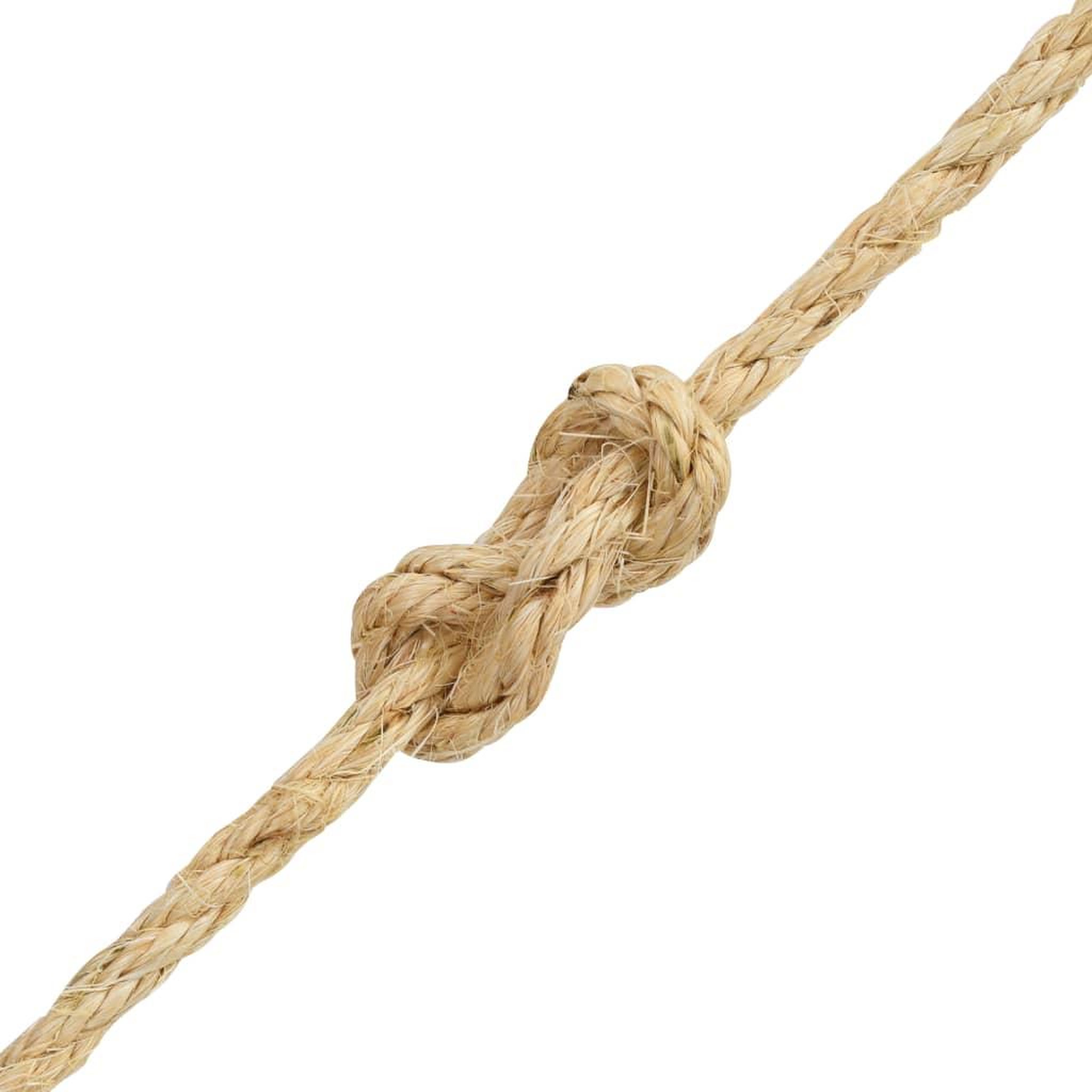 Voir la diapositive 2 : VIDAXL Corde 100 % en sisal 10 mm 50 m