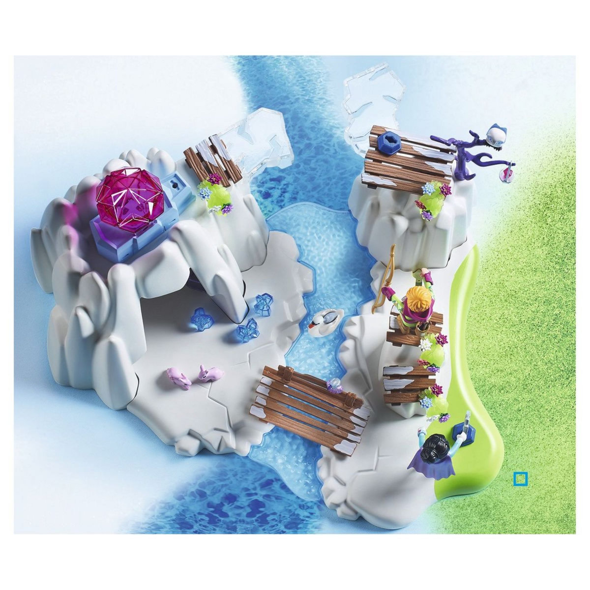 PLAYMOBIL 9470 - Magic - Grotte du diamant Cristal d'amour