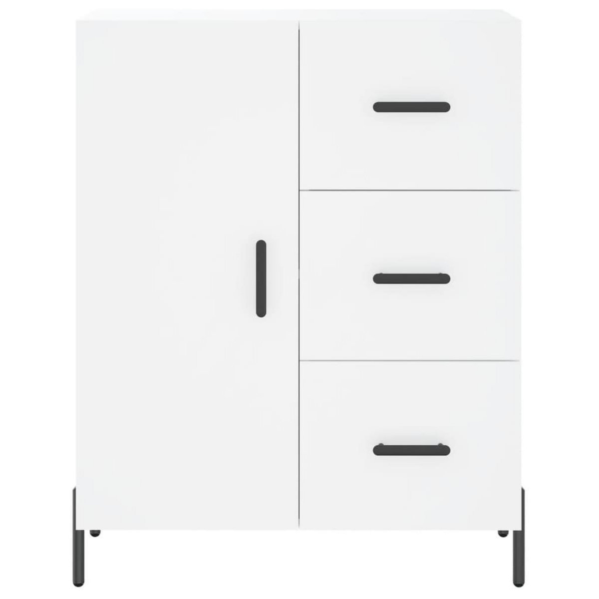 VIDAXL Buffet blanc 69,5x34x90 cm bois d'ingenierie