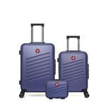 SWISS KOPPER SWISS KOPPER - LOT DE 3 - Valises weekend, cabine et vanity ZURICH. Coloris disponibles : Beige, Rose, Bleu, Vert, Gris, Noir