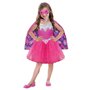 AMSCAN Déguisement Barbie Super Princesse - taille 3/5 ans