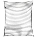 VIDAXL Filet pour remorque avec corde elastique noir 3,5x3 m PP
