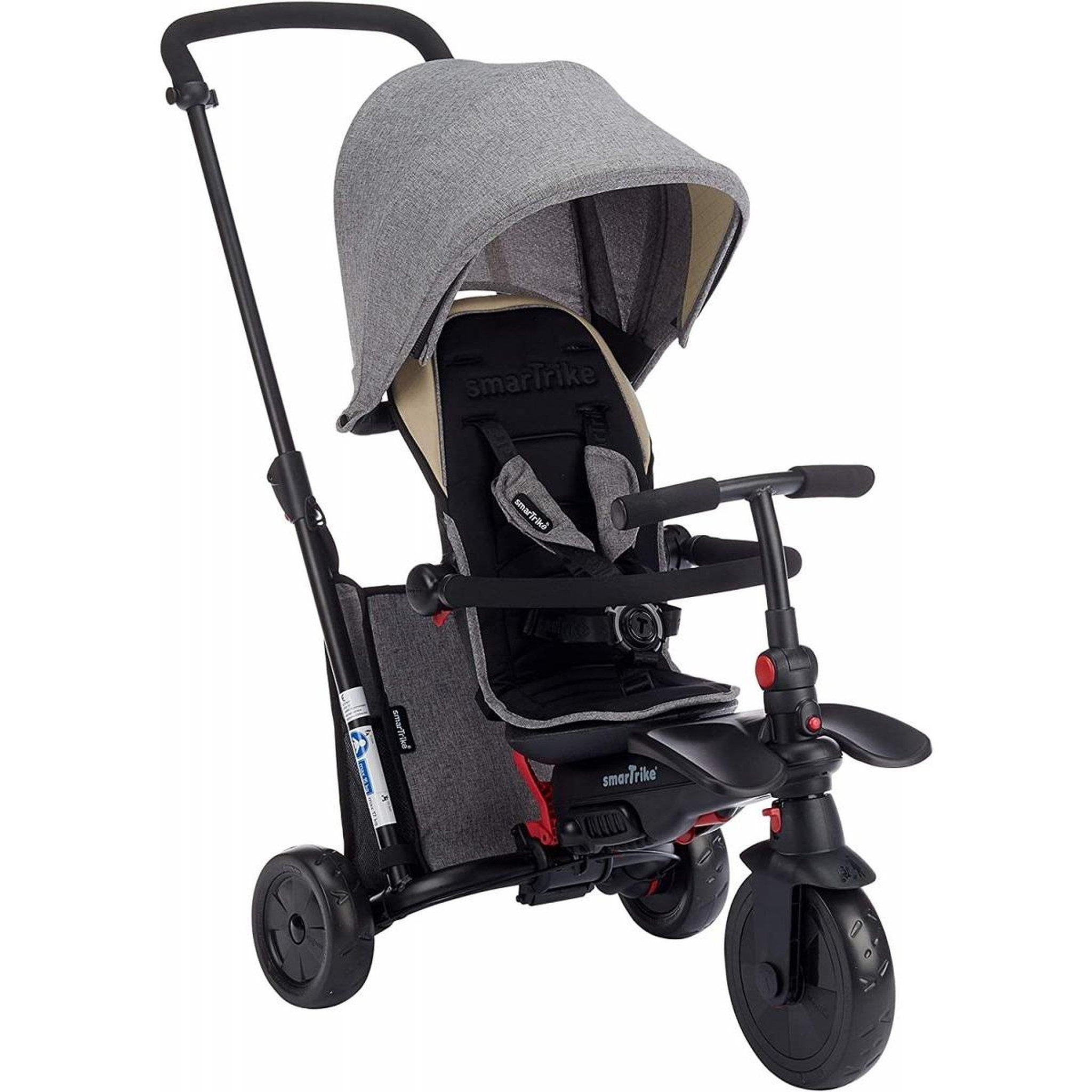 Voir la diapositive 1 : SMARTRIKE Trike Evolutif Pliable smarTfold 600S Gris