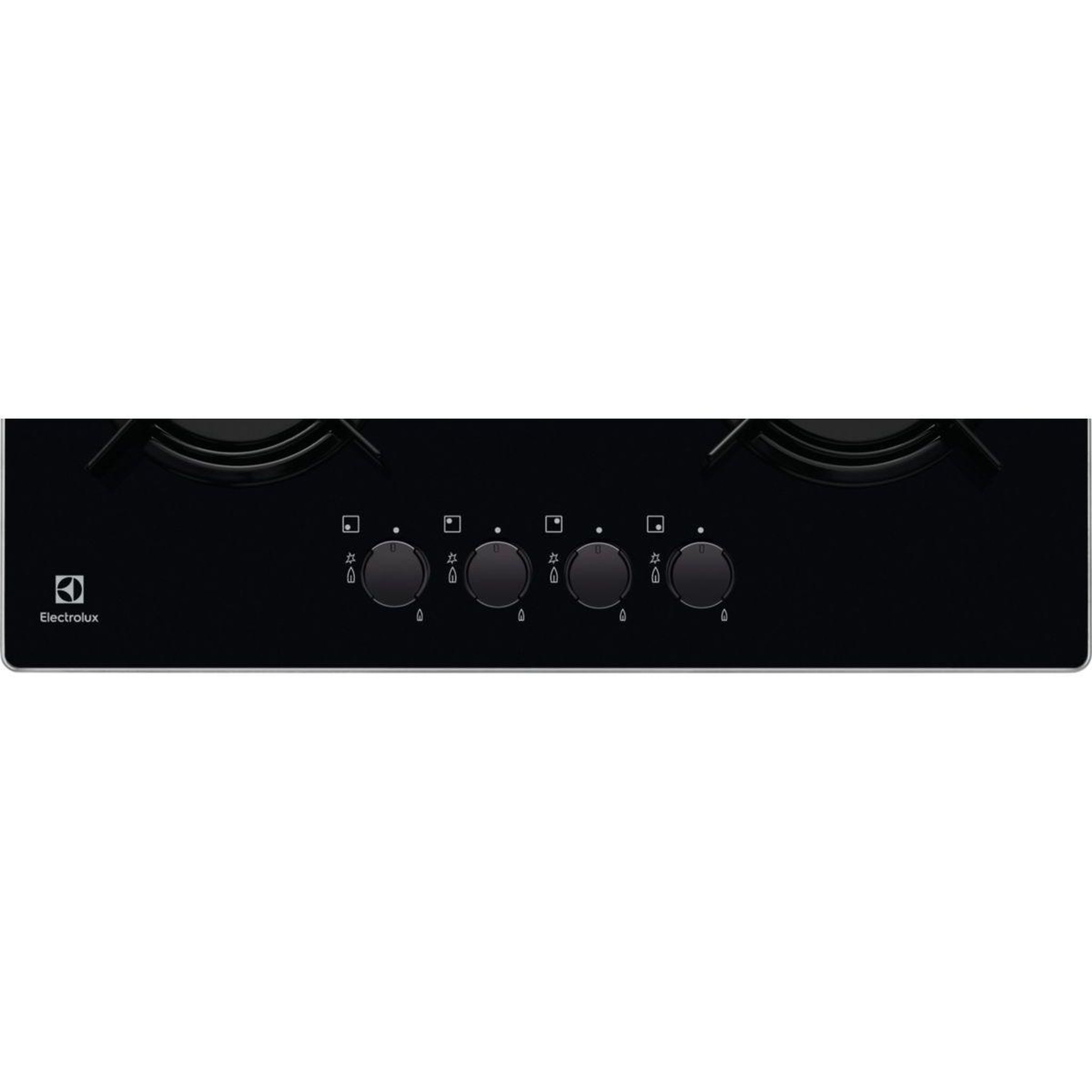 Voir la diapositive 4 : ELECTROLUX Plaque gaz EGT6242NVK/1 - 4 foyers Verre Noir