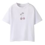 NAME IT T Shirt  Fille Name it Flanica. Coloris disponibles : Blanc