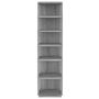 Voir la diapositive 3 : VIDAXL Etagere a chaussures Sonoma gris 27,5x27x102 cm Bois ingenierie