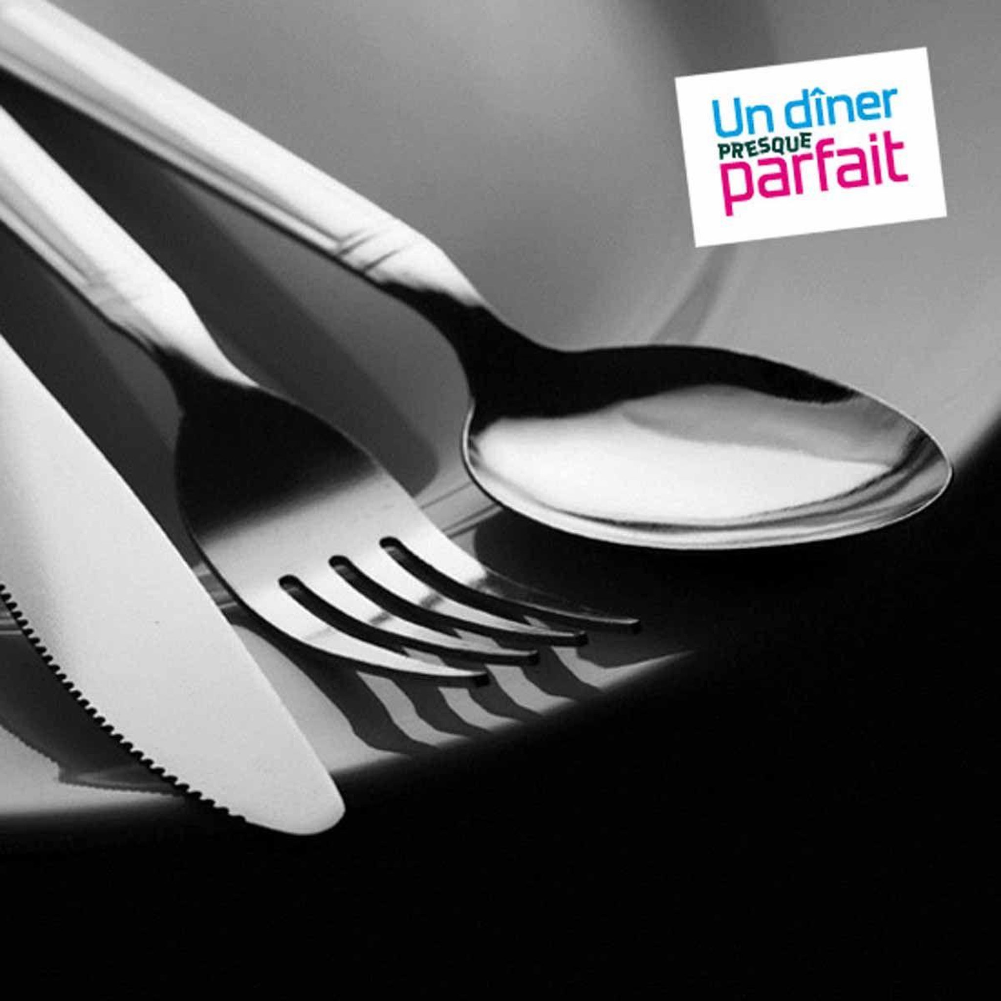 HOMEA Lot de 20 Serviettes en Papier  Couverts & Assiette  38x38cm Gris