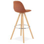 Voir la diapositive 4 : Paris Prix Tabouret de Bar Scandinave  Miro  97cm Marron & Naturel