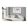 Voir la diapositive 2 : Paris Prix Tableau Imprimé  World Map : Pink Continents