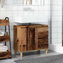 Voir la diapositive 3 : VIDAXL Armoire lavabo vieux bois 65x33x60 cm bois d'ingenierie