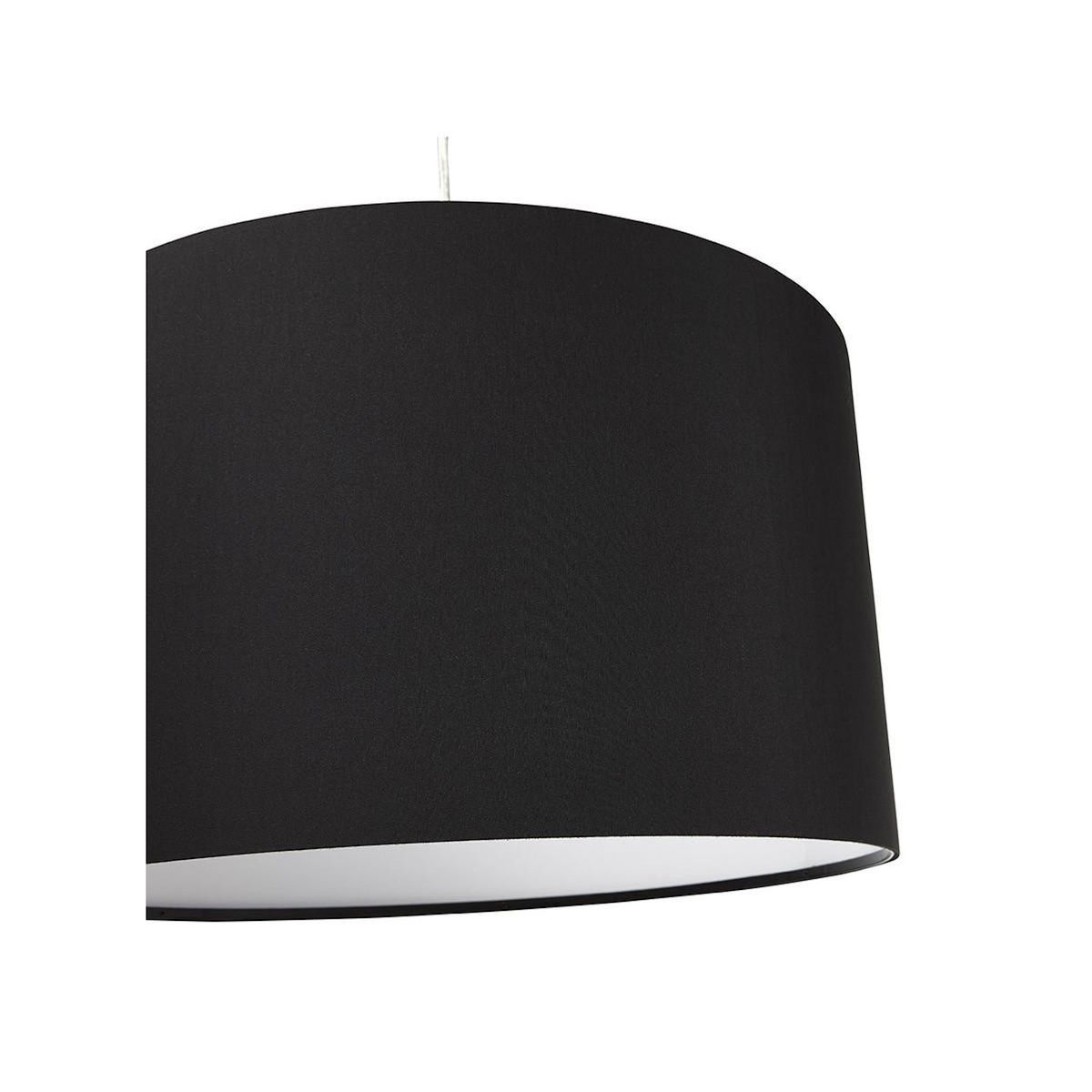Paris Prix Lampe Suspension avec Abat-Jour  Fidelio  50cm Noir