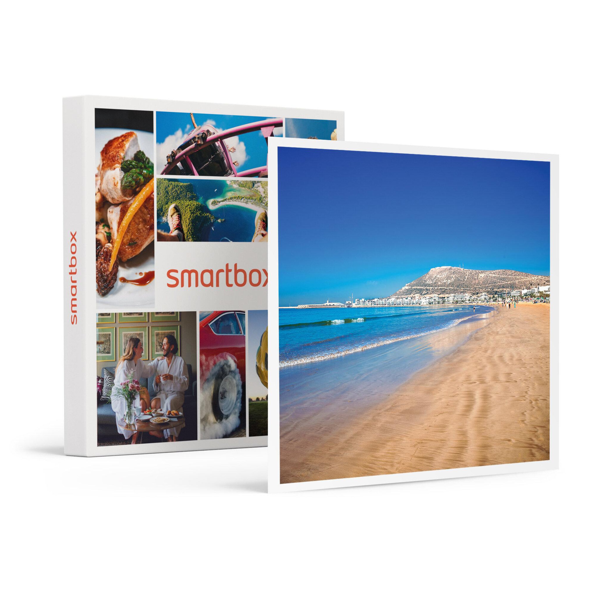 Voir la diapositive 1 : Smartbox Séjour au Maroc : 2 jours en riad avec vue mer, dîner et 2 sessions de yoga près d'Agadir - Coffret Cadeau Séjour
