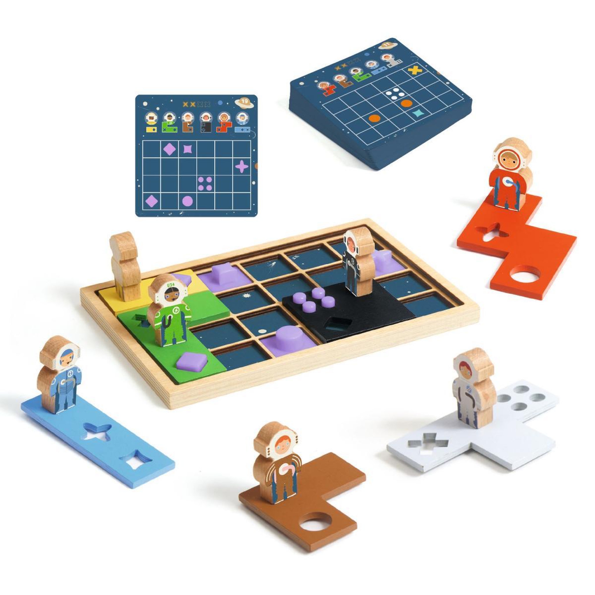 Voir la diapositive 2 : Djeco Jeu de logique - Space Orbit
