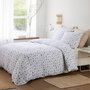 Voir la diapositive 1 : BATON ROUGE Parure housse de couette 100% gaze de coton imprimé louca