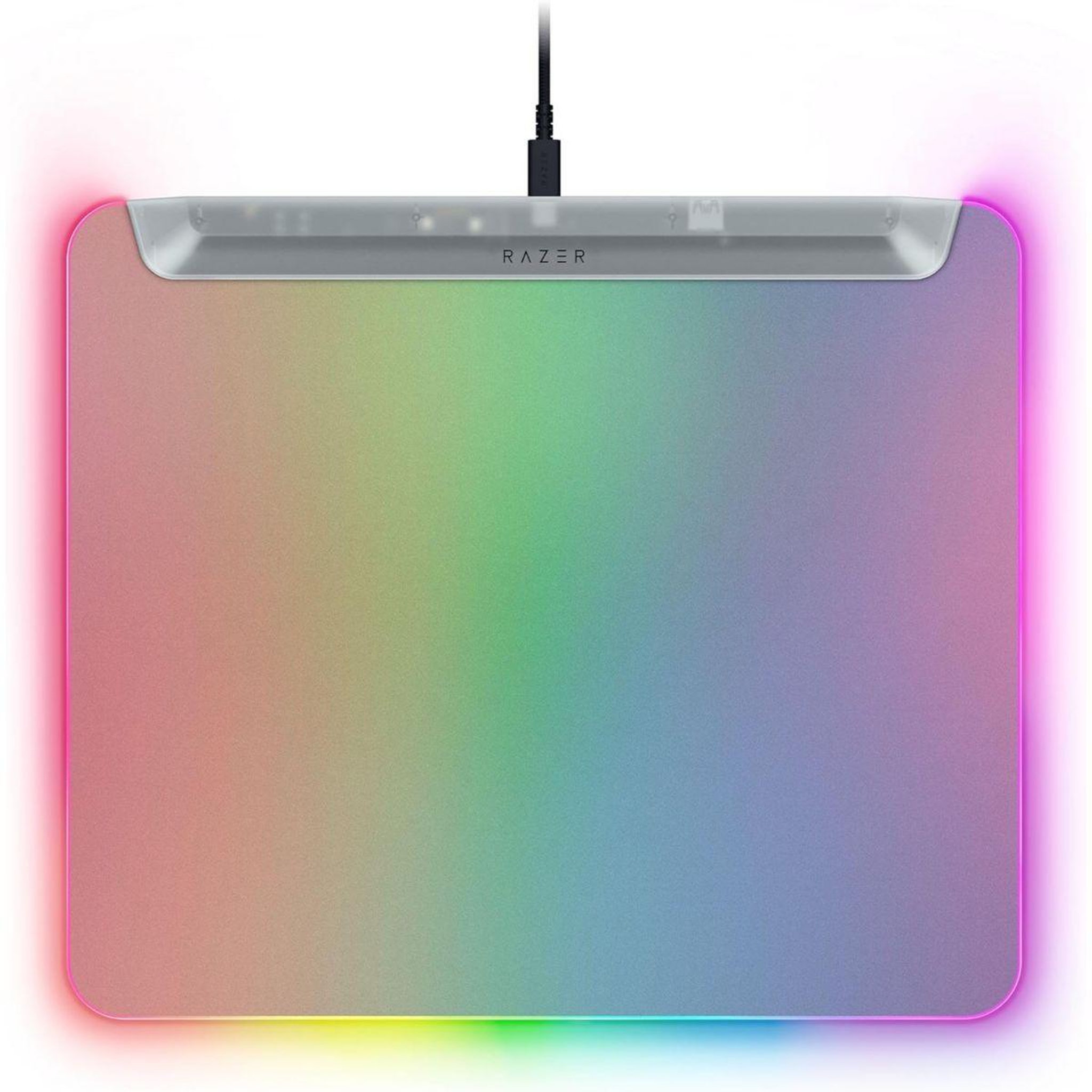 Razer Tapis de souris firefly v2 pro phantom white ed