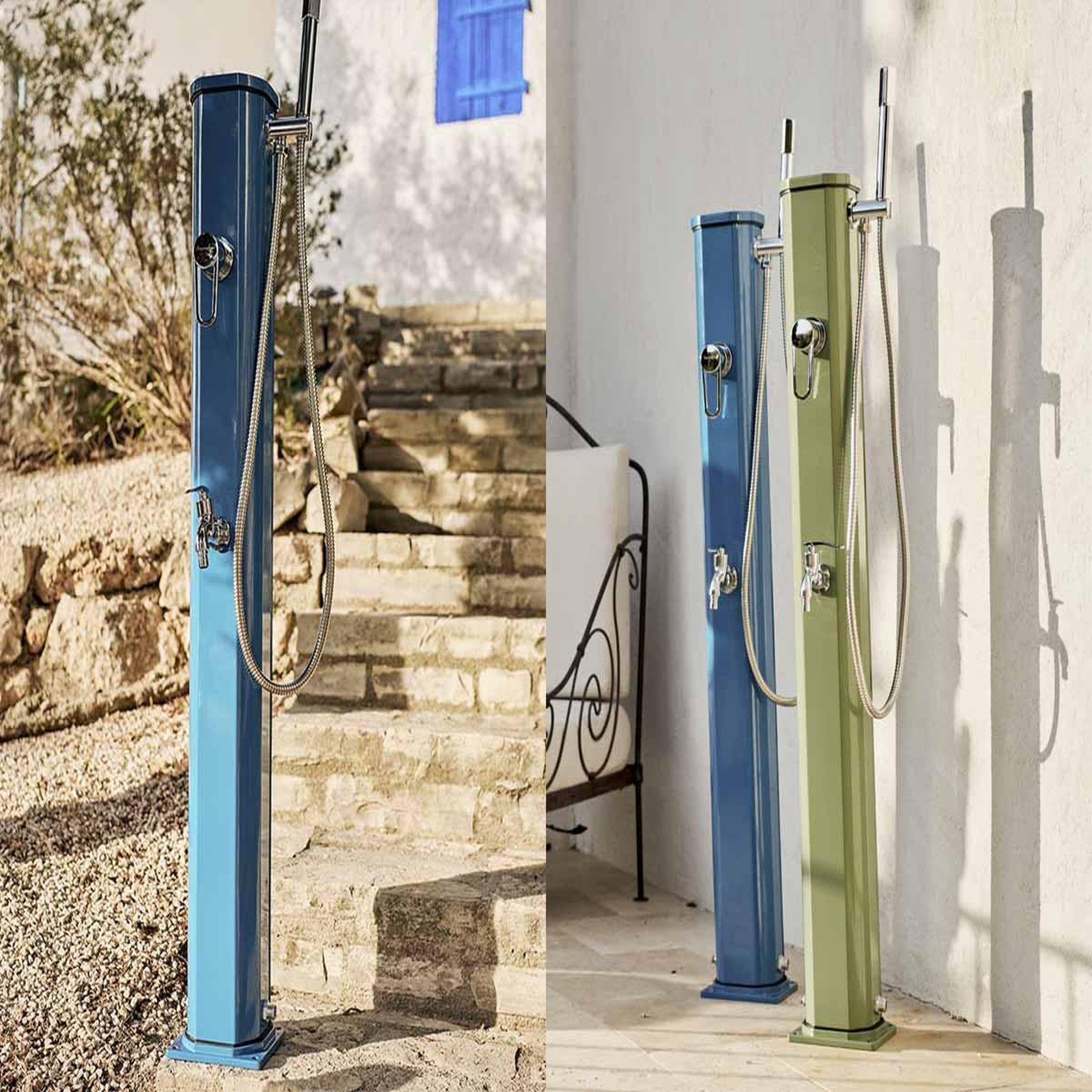 Voir la diapositive 6 : Formidra Douche solaire 20 l jolly go bleu - formidra